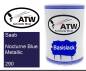 Preview: Saab, Nocturne Blue Metallic, 290: 500ml Lackdose, von ATW Autoteile West.